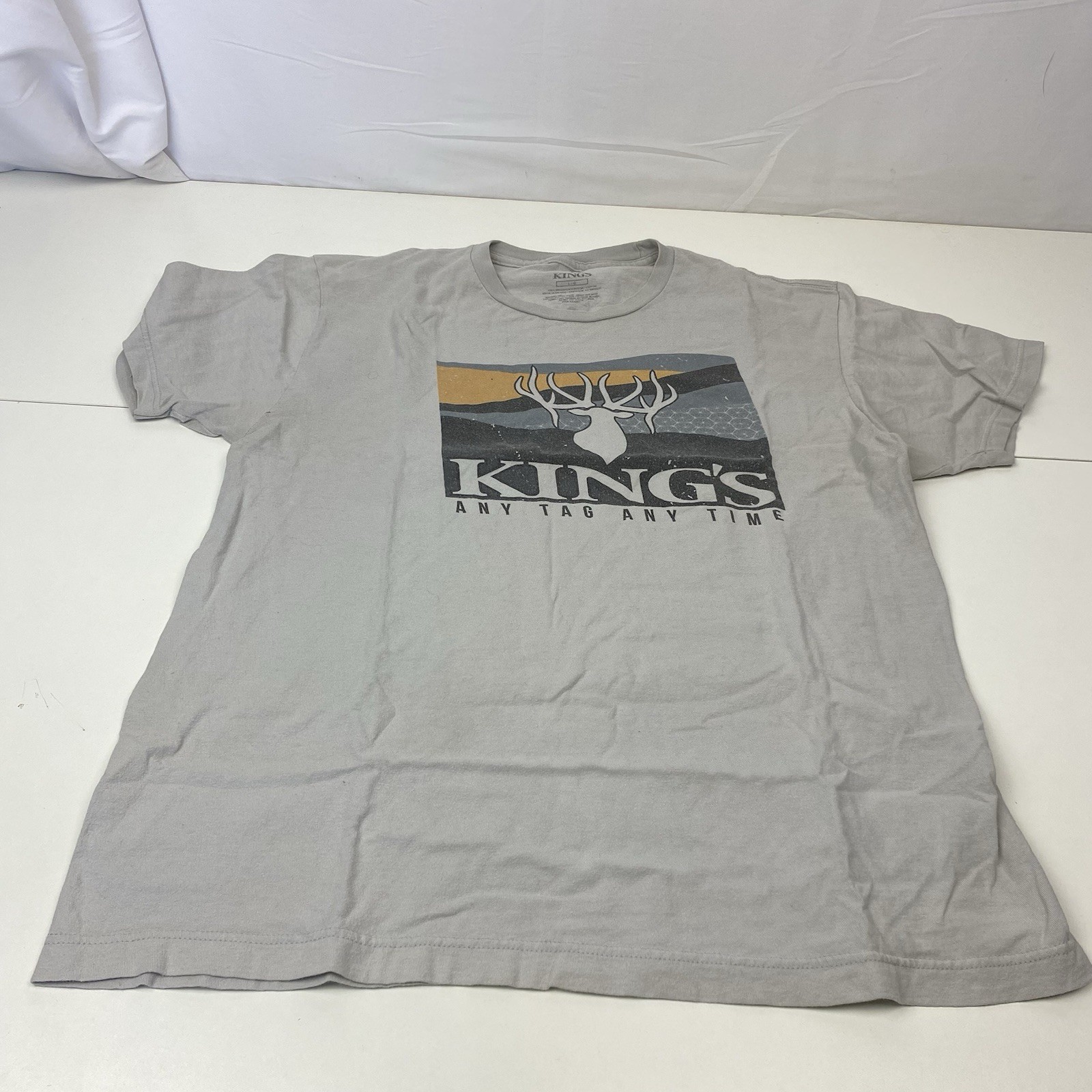 Lot Of 5 Outdoor Hunting Men’s L Large Short Sleeve T Shirt Bundle Pack gallery