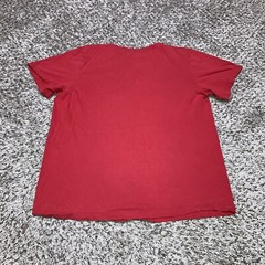 Men’s Nike Tee T Shirt Size Large Red Just Do It Swoosh Logo