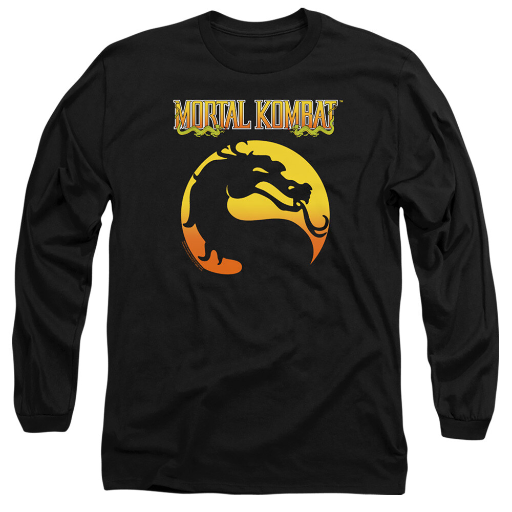 Mortal Kombat Classic Logo Licensed Adult T-Shirt gallery