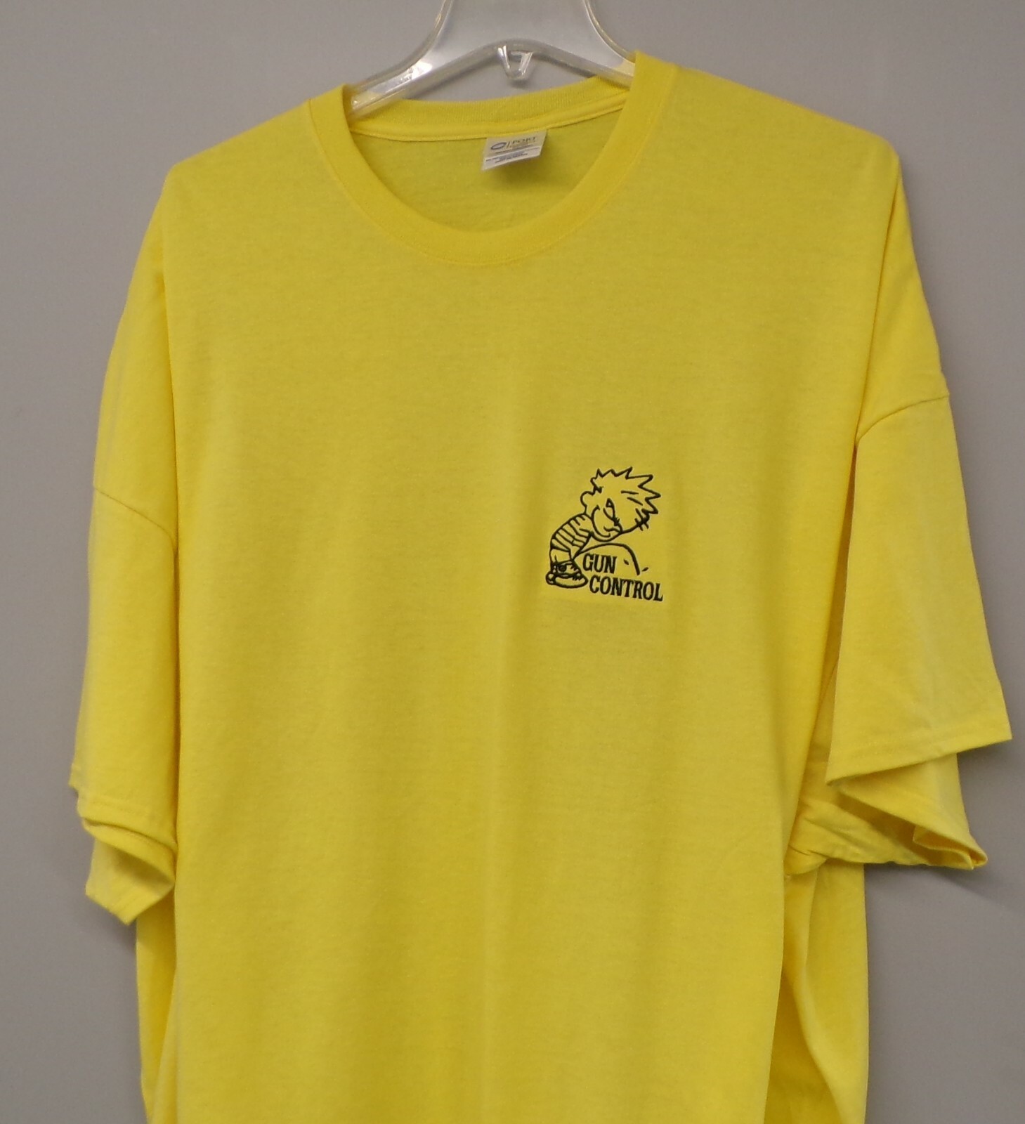 Calvin Peeing Piss On Your Text/Logo Funny Comic T-Shirt S-6XL, LT-4XLT New gallery
