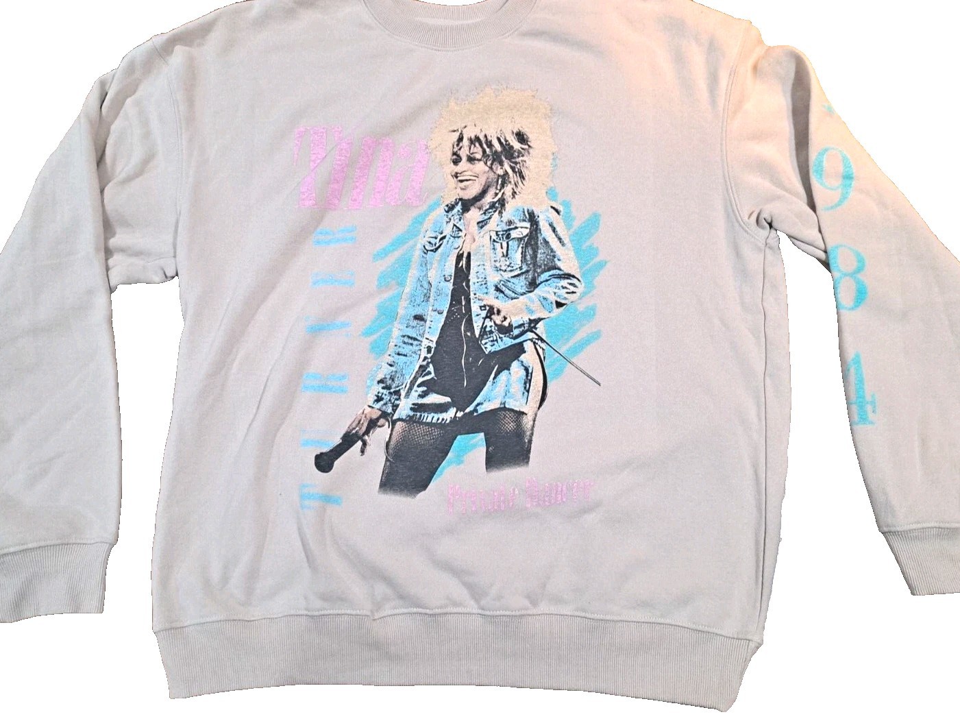 Tina Turner Private Dancer Sweatshirt Long Sleeve Md/Lg Officially Licensed NWT gallery