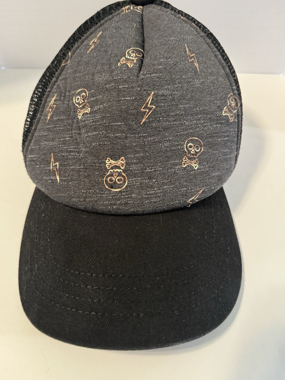 Black Hat logo is Skulls & lighting bolts Adjustable gallery