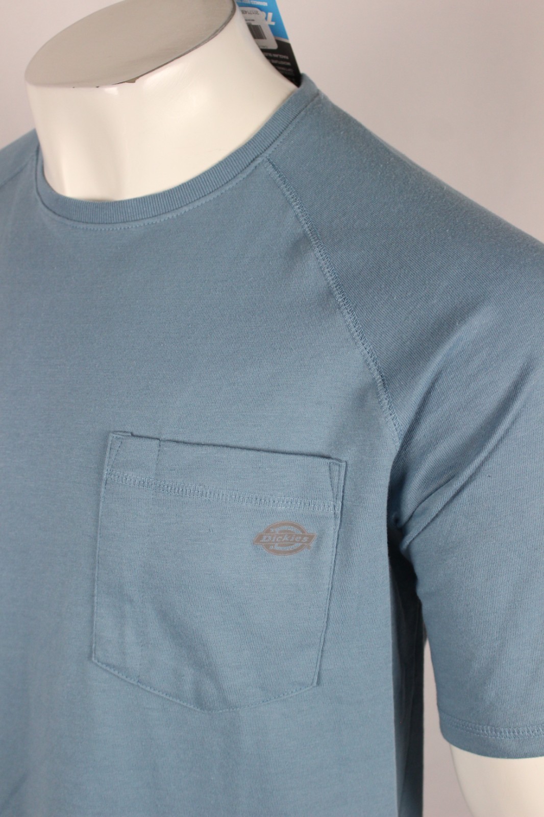 Dickies Men's Temp iQ Performance Cooling Pocket T Shirt Blue gallery
