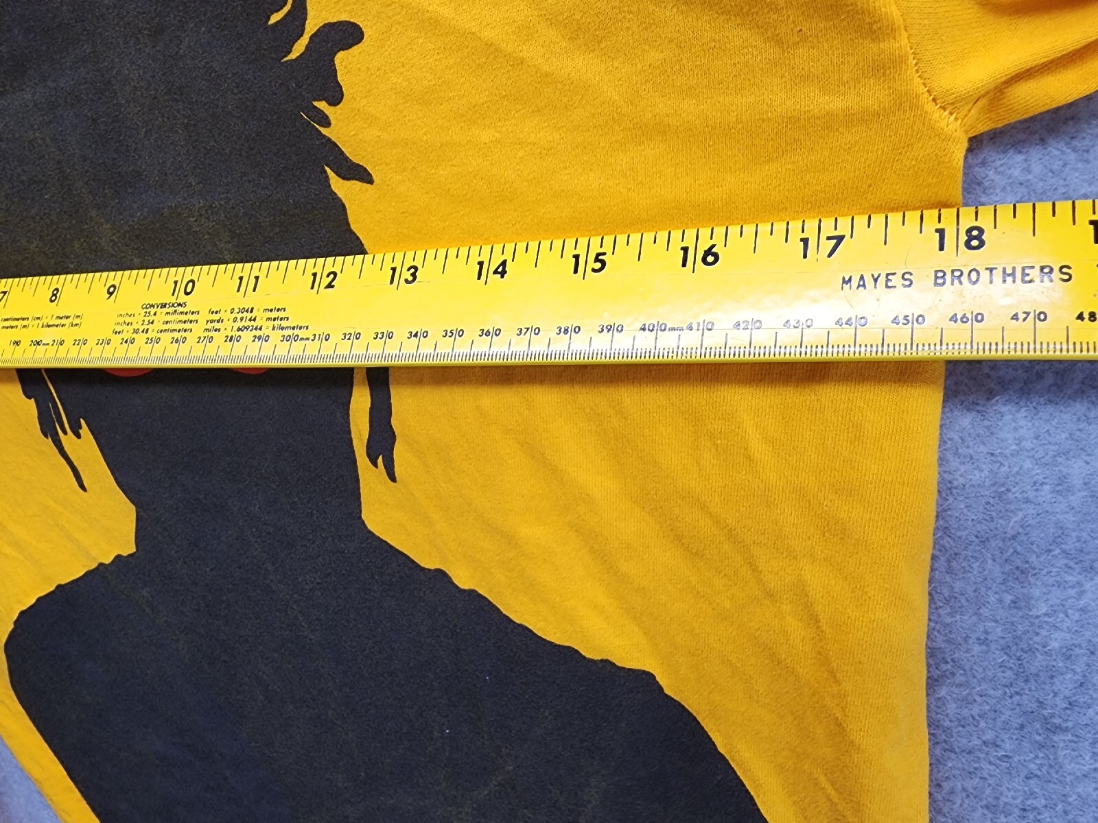 999 Shirt Mens size Small Yellow Red Eye Juice WRLD World Long Sleeve gallery
