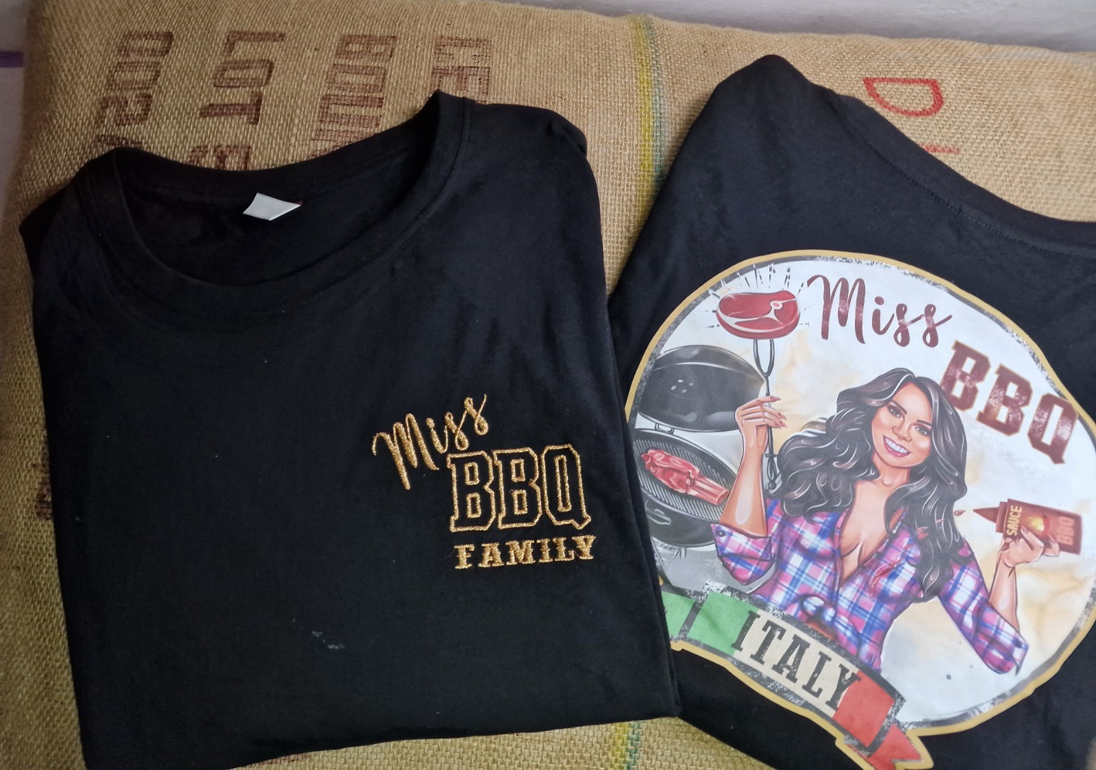 𝐌𝐈𝐒𝐒 𝐁𝐁𝐐 𝐈𝐓𝐀𝐋𝐘 𝐓-𝐒𝐇𝐈𝐑𝐓 | OFFICIAL BBQ APPAREL gallery