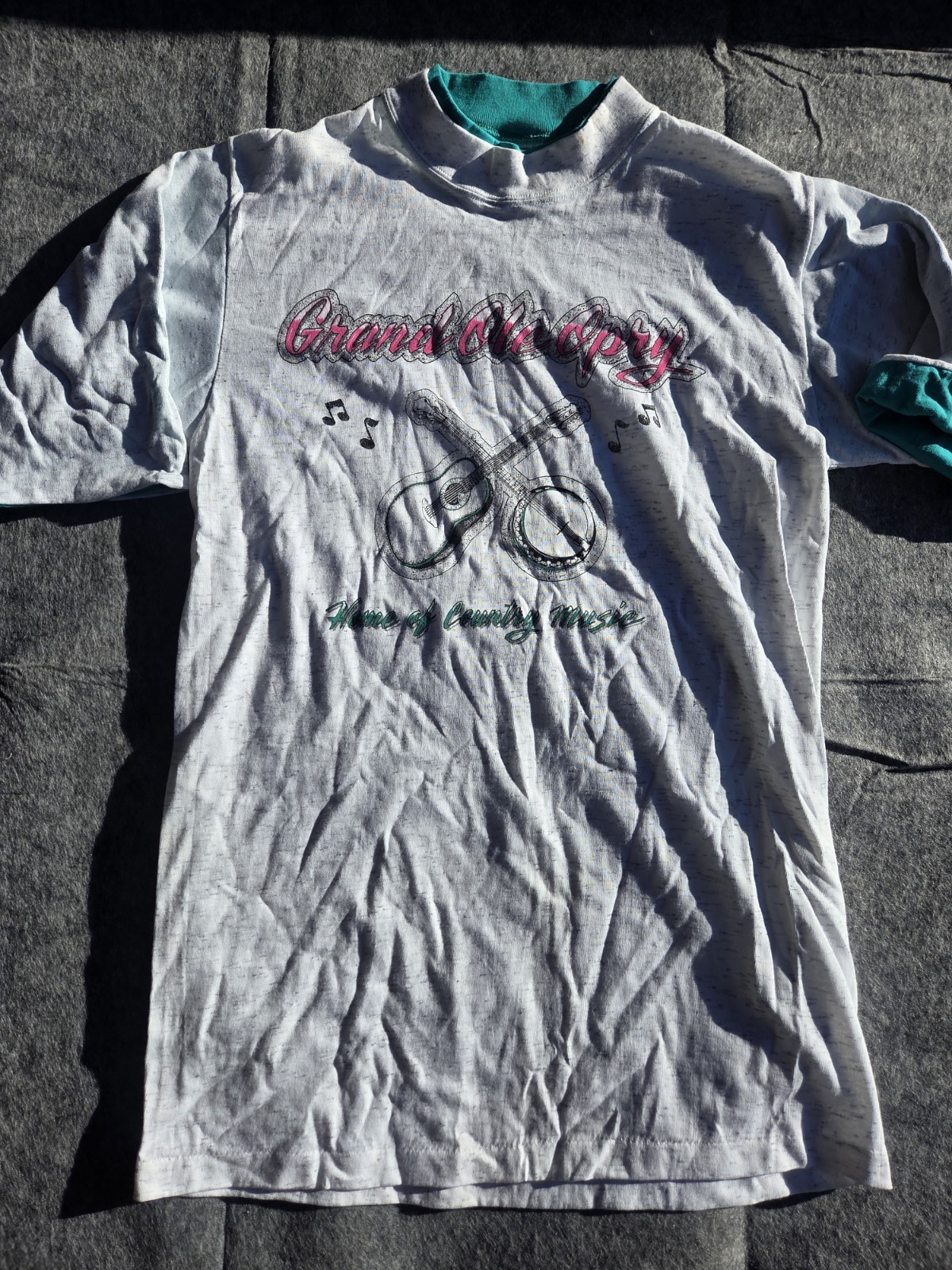 Vintage Single Stitch T-shirt Grand Ole Opry Size Large Made In USA Distressed gallery