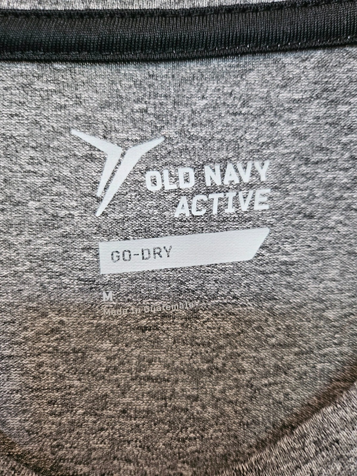 "Victory is Ours" Old Navy Tee Go Dry Activewear Crew Neck Size: Med gallery