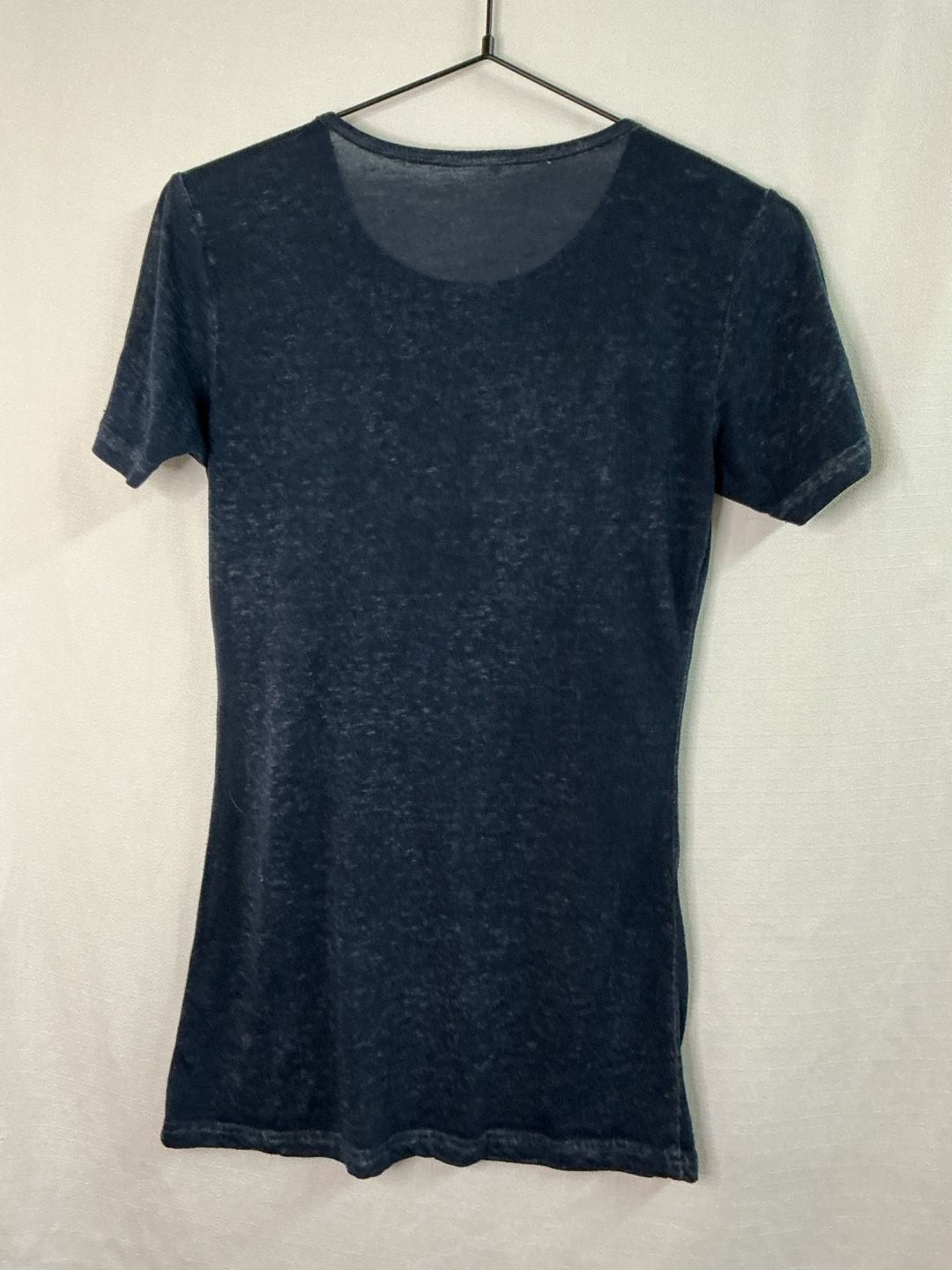 Cheers Boston Heather Navy Burnout Graphic T-Shirt gallery