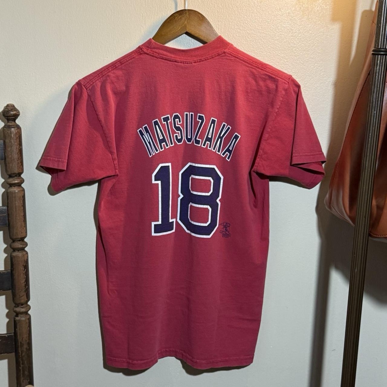 Vintage 1990s Red Sox Tshirt With Matsuzaka Name On Back gallery
