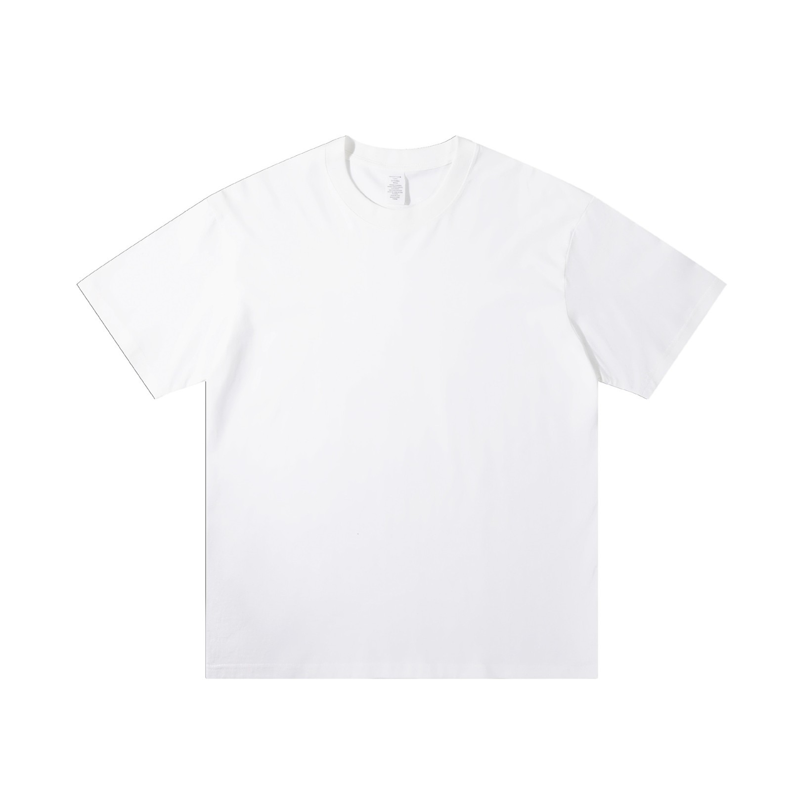 Pure cotton short-sleeved round-neck loose solid-color T-shirt, 3 pack / 5 pack