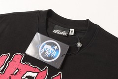Graphic Hellstar tee shirt Men’s Black Cotton NEW