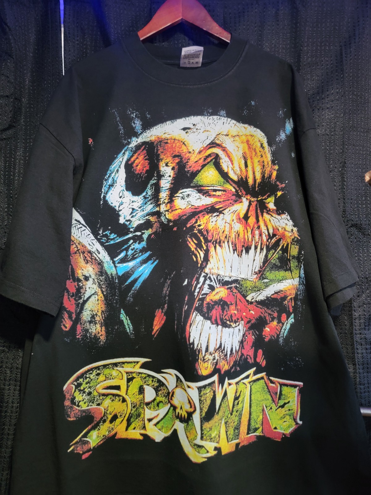 SPAWN ON SHAKA HEAVYWEIGHT GARMET DYED T SHIRT "MODERN" gallery