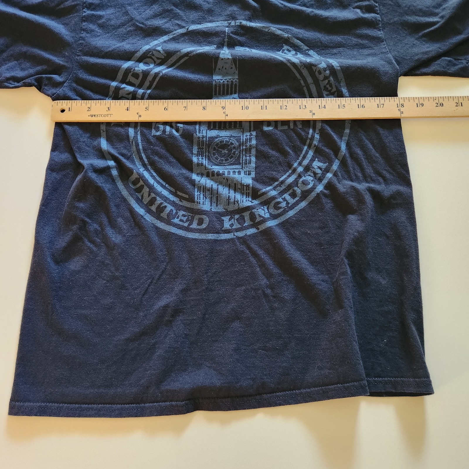 London Big Ben T-Shirt United Kingdom England UK Landmark Big Ben Blue Medium gallery