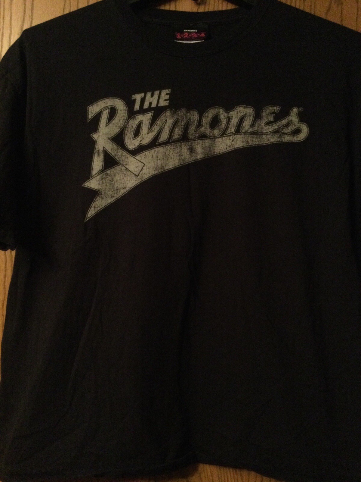 The Ramones - Black Shirt - Adult XL (46-48) - Ramones 1-2-3-4 Brand gallery