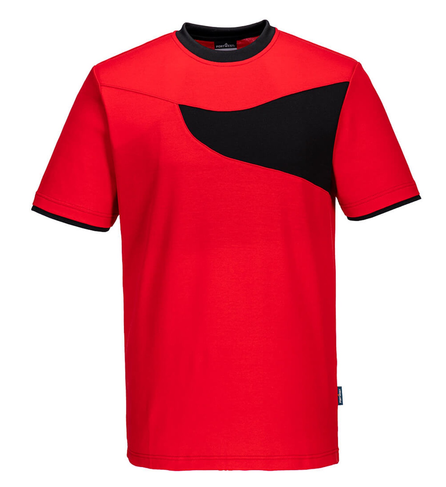 Mens Portwest T-Shirt Work Casual Cotton Comfort Lightweight Tee Workwear Tops gallery
