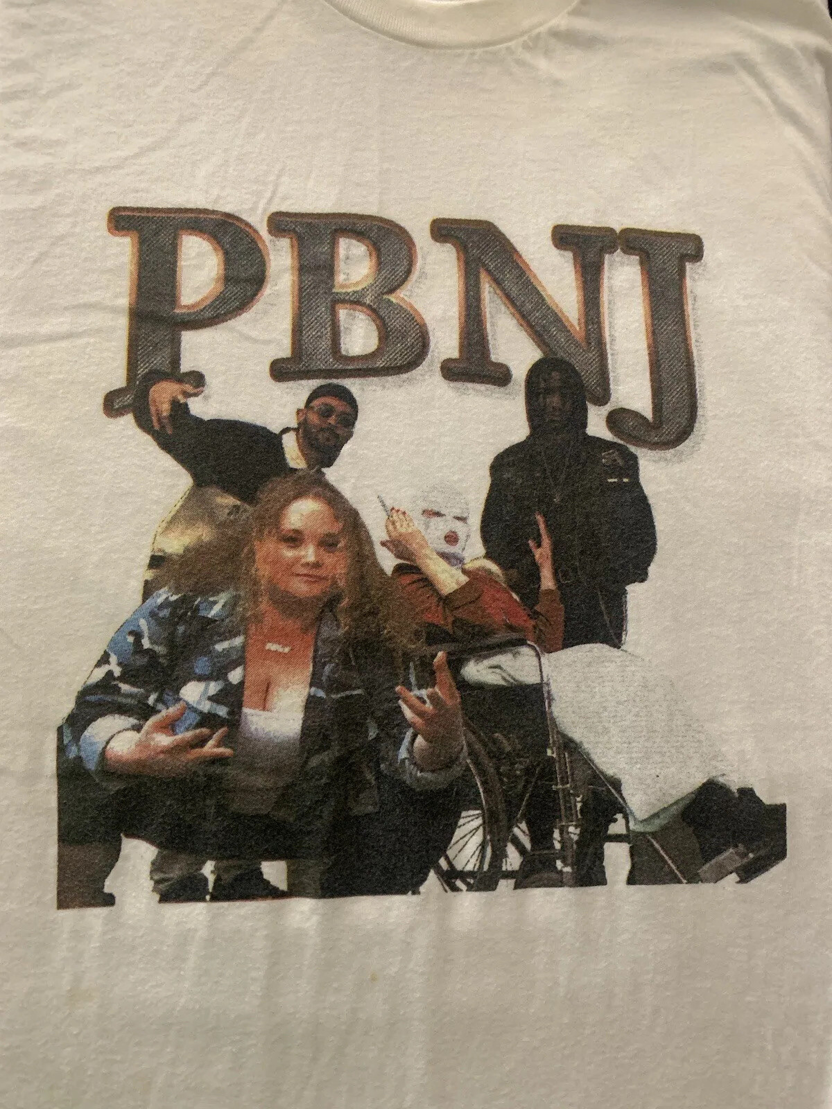 Patti Cake$ Movie PBNJ Song T Shirt White Medium Hip Hop Rap Music Film Cakes gallery