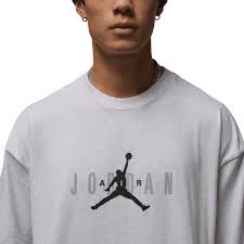 Men's Jordan Brooklyn Air Oversized Crew Gray Size L NEW WITH TAGS! gallery