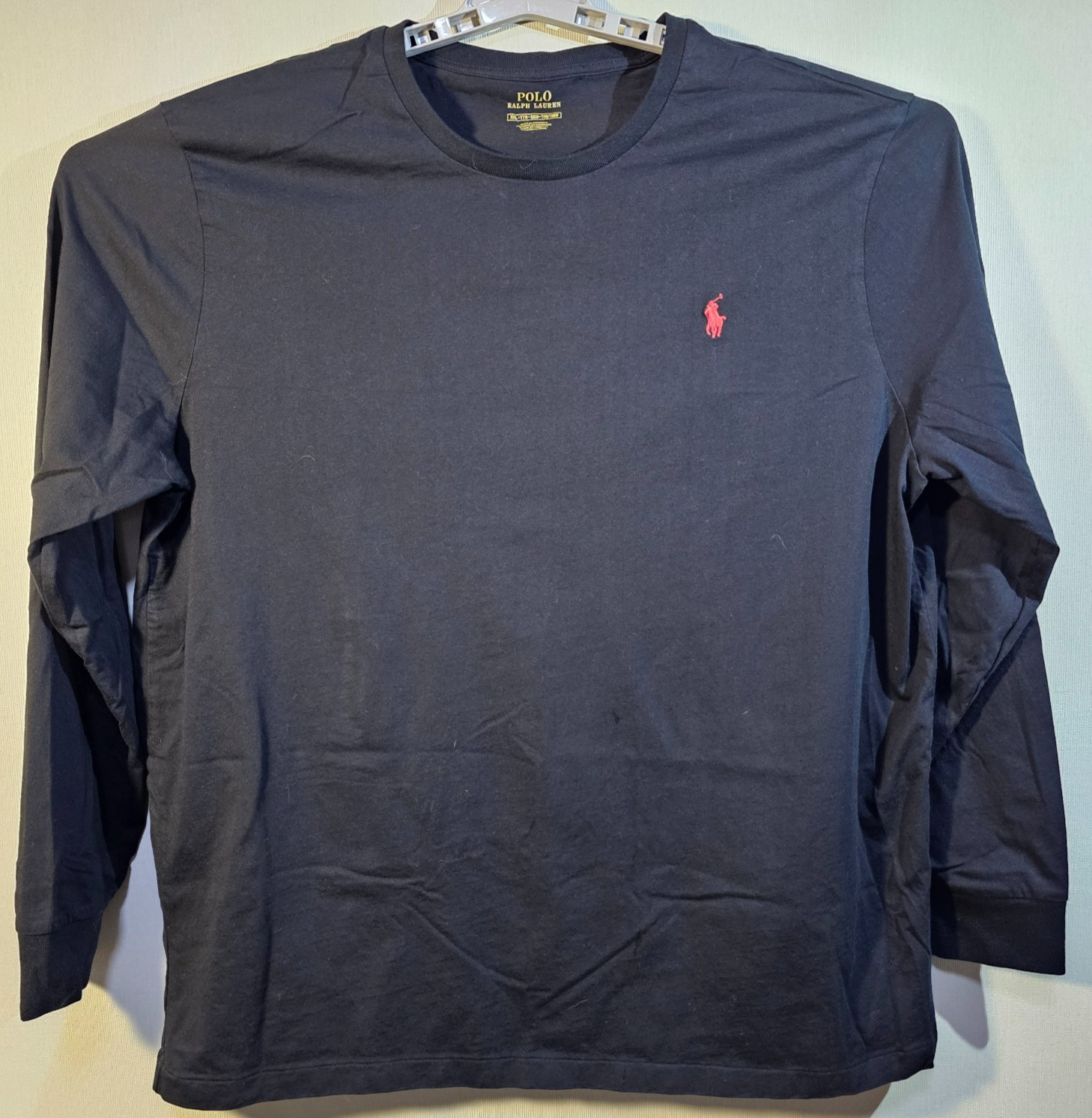 Polo Ralph Lauren Men’s XXL Jersey Long Sleeve Tee Shirt Embroidered Pony Logo