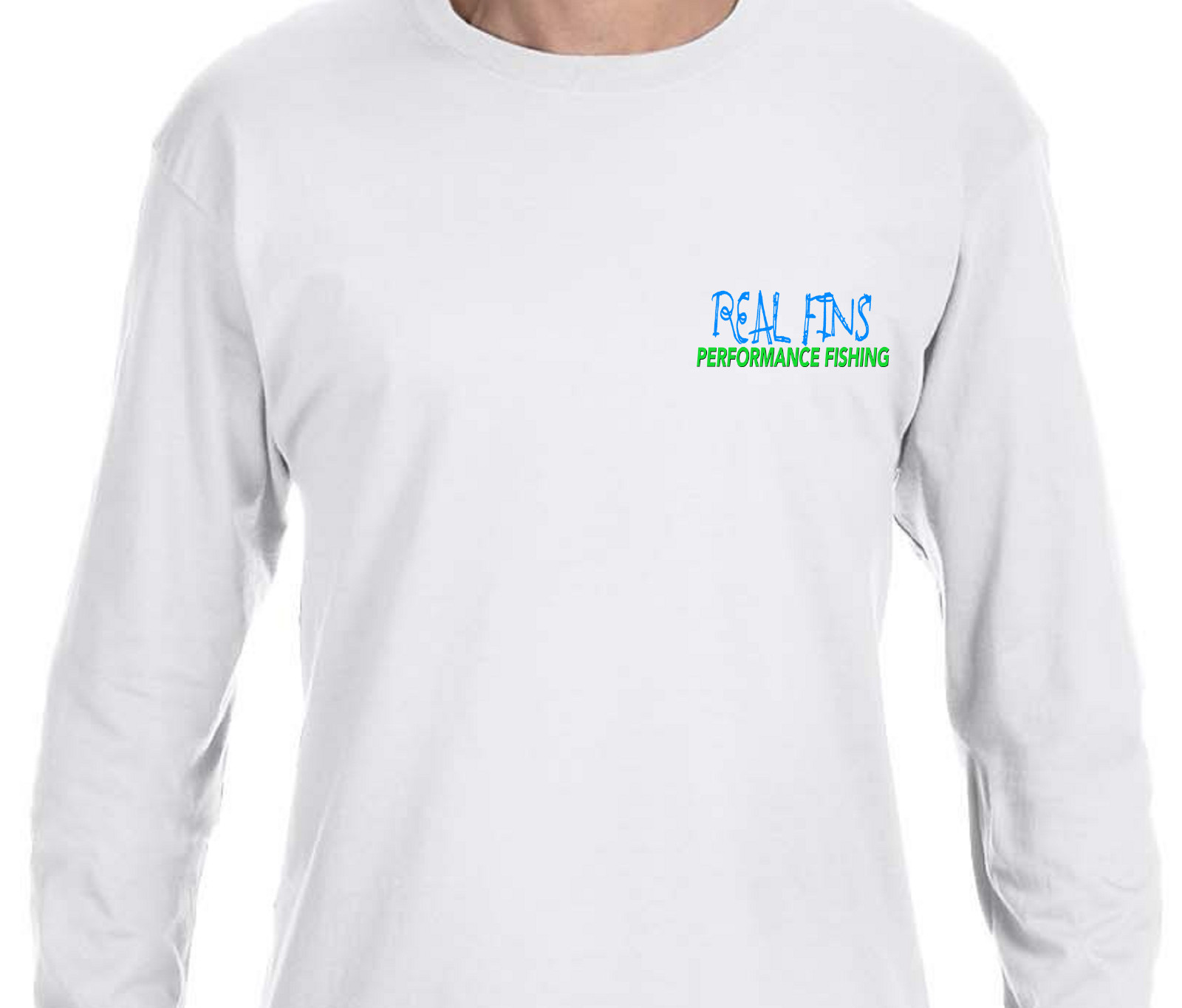 Real Fins Fishing Snapper Marlin Snapper Grouper Reef T-Shirt Long Sleeve gallery