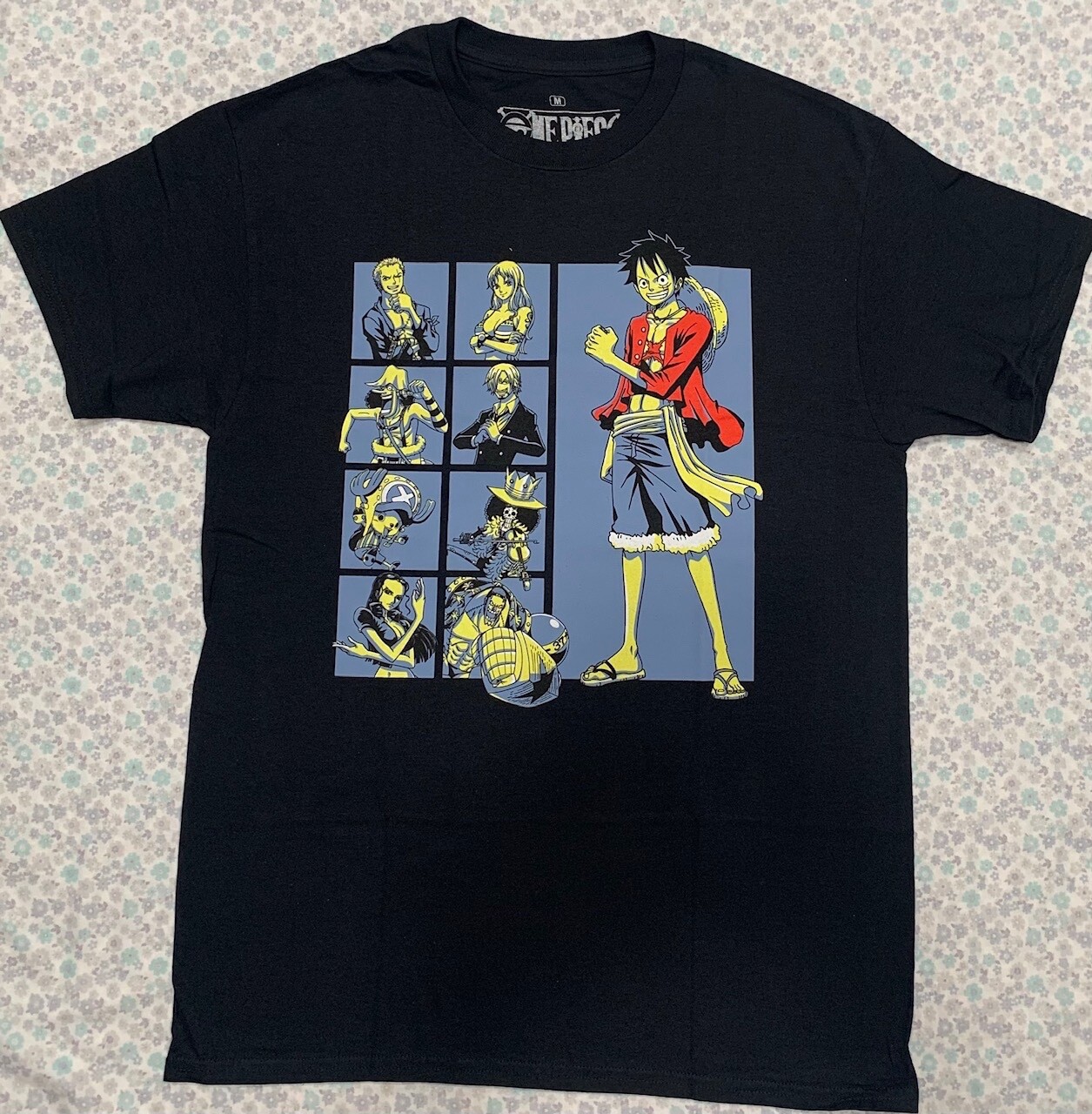Ripple Junction One Piece Monkey D. Luffy & Straw Hat Crew Anime Men's T-Shirt gallery