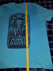 OOP Terror Threads Puppet Master 1989 Movie Shirt Size 2XL Mens