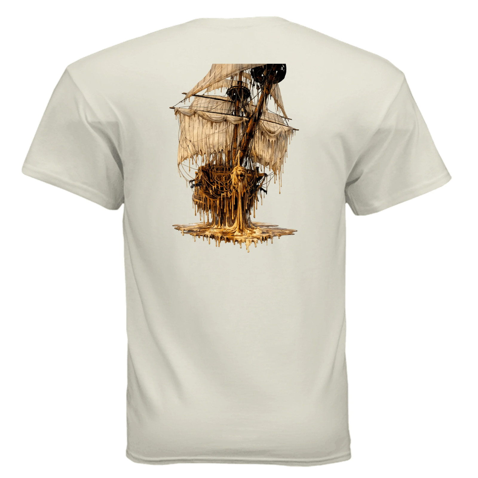 Melting Ship Graphic T-Shirt gallery