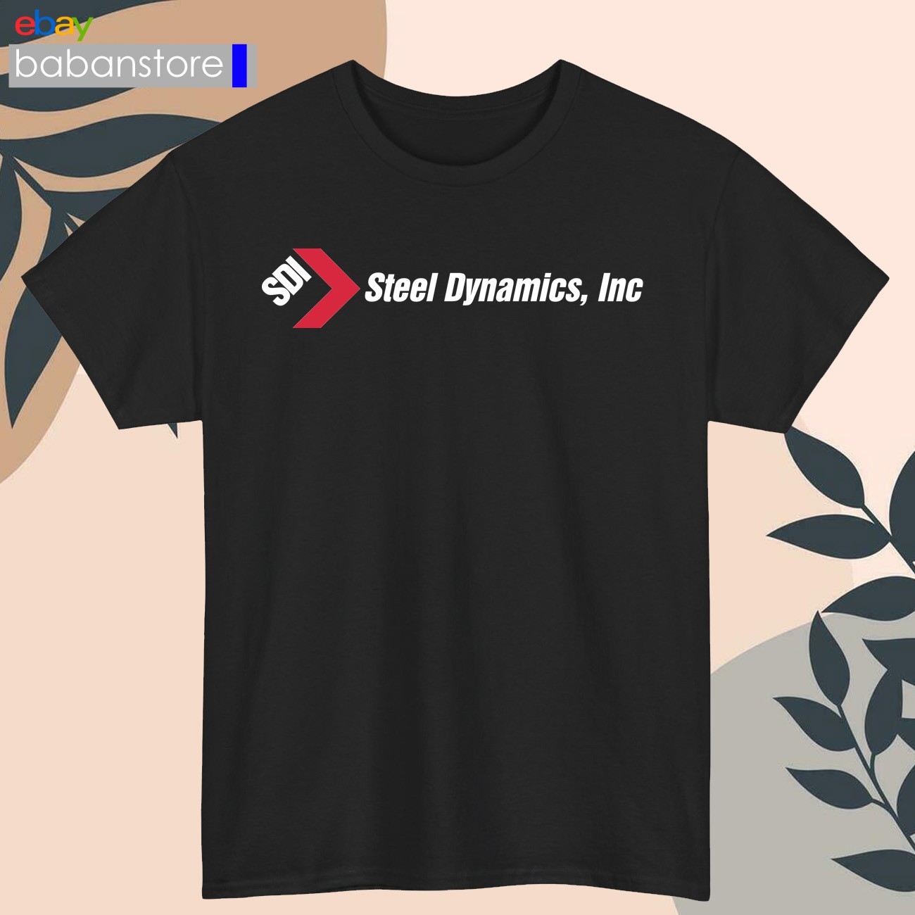 Steel Dynamics Company Logo Black/White/Grey/Navy/Red/Light Blue T-Shirt S-5XL gallery