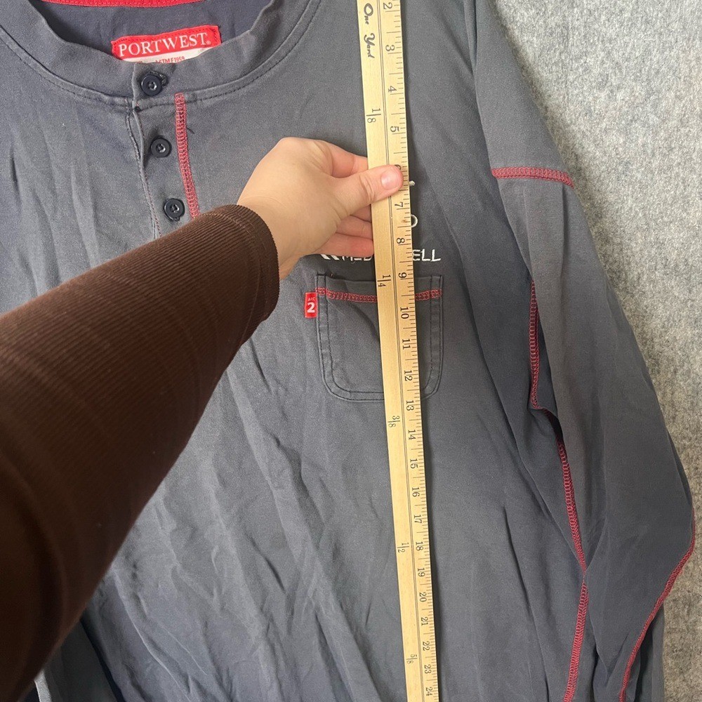 Portwest FR Flame Resistant Men 4XL long sleeve work shirt gallery
