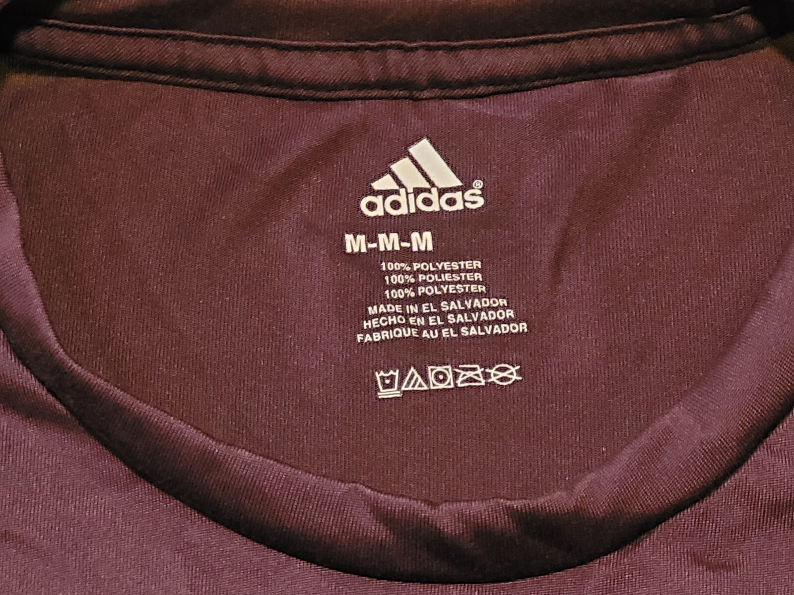 Adidas Men Go To Performance Tee Shirt Medium Plum NWT FREE SHIPPING gallery