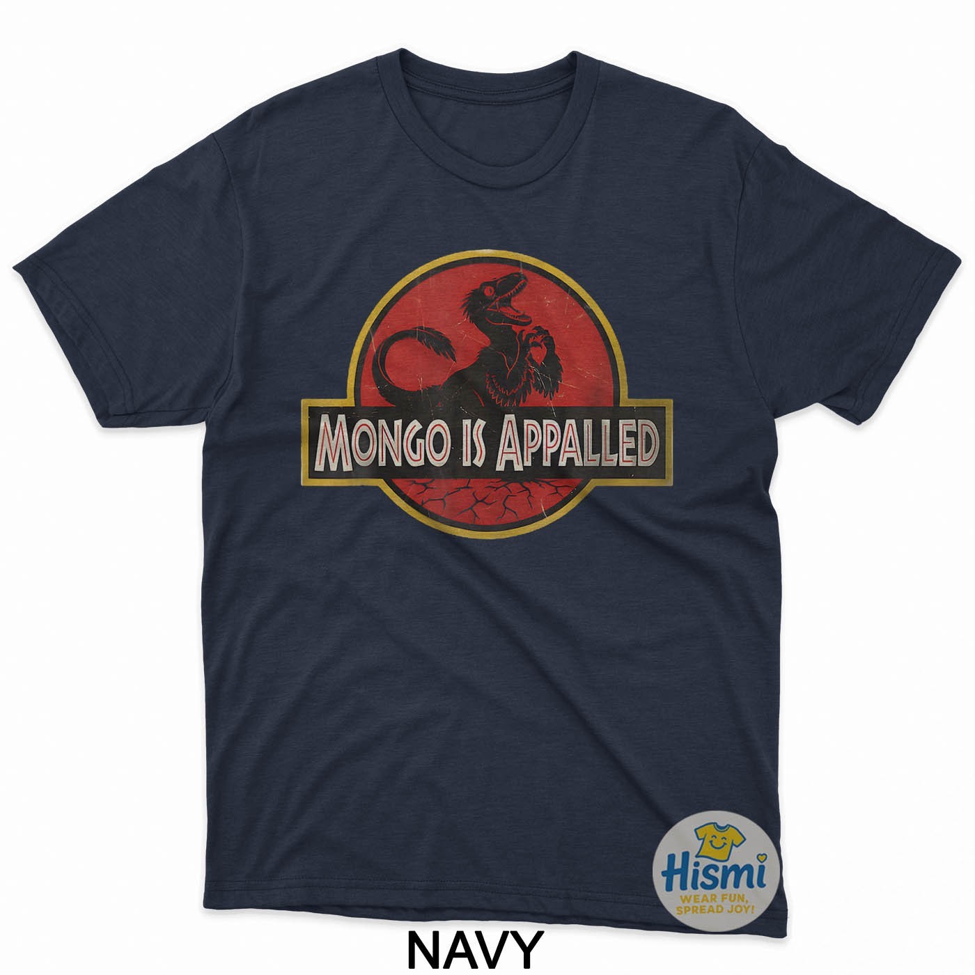 Retro Mongo Is Appalled Vintage Riding Dinosaur T-Shirt gallery