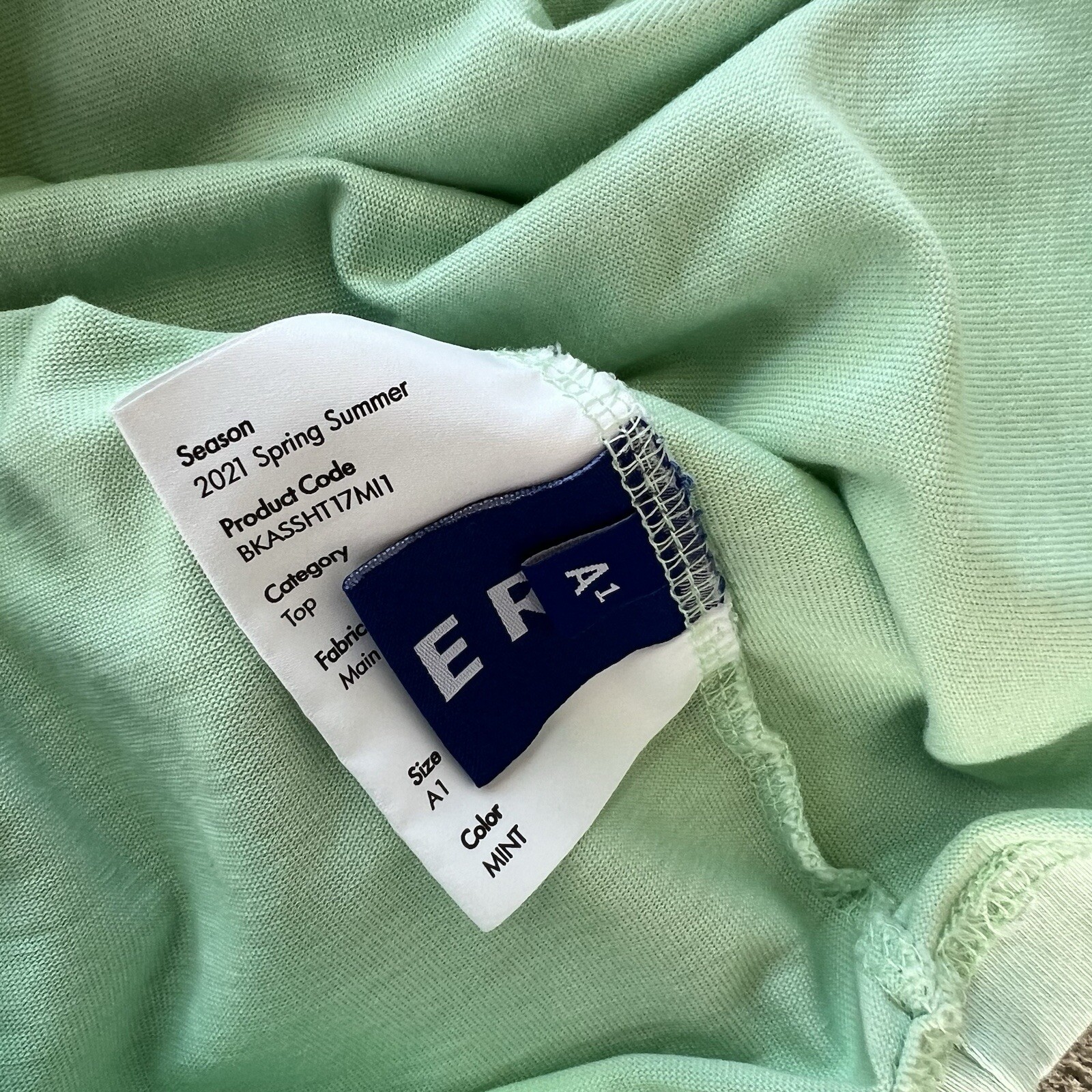 Ader Error AI Collection Graphic T Shirt Men’s Size Small Blue Korean Streetwear gallery
