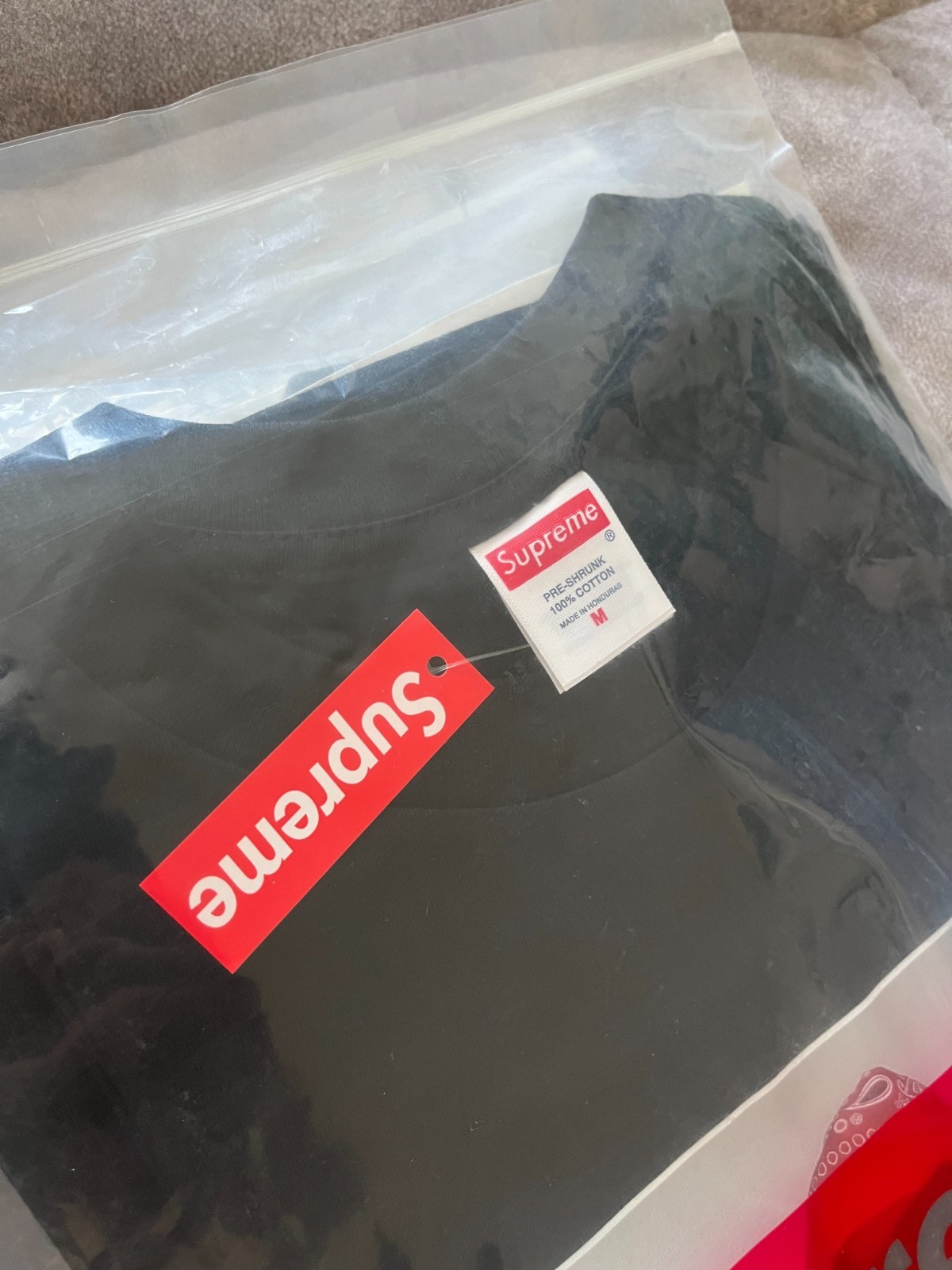 Size Medium - Supreme Short Sleeve Playboi Carti Black T-Shirt (FREE SHIPPING) gallery