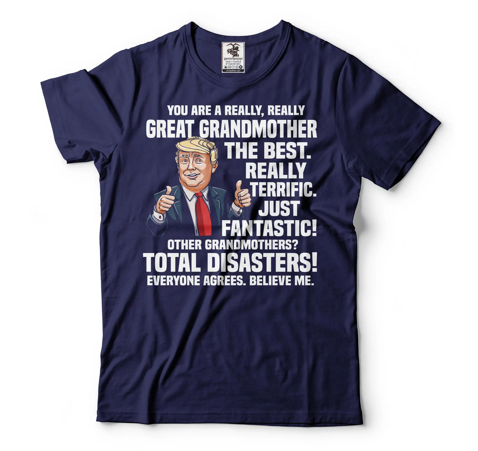 Grandmother Political Tee Trump Grandmother Shirt Funny Grandmother Tee gallery