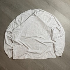 Vintage Styled Classic Car Design Port & Conpany Grey Long Sleeve Tee Size XL