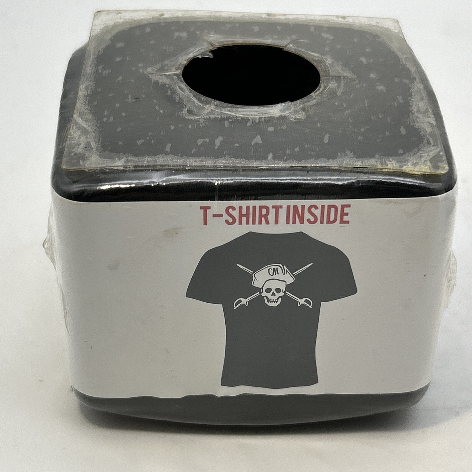 2-Vtg Captain Morgan Graphic T-Shirts Pirate Logo Front Back Rum (Size Unknown) gallery
