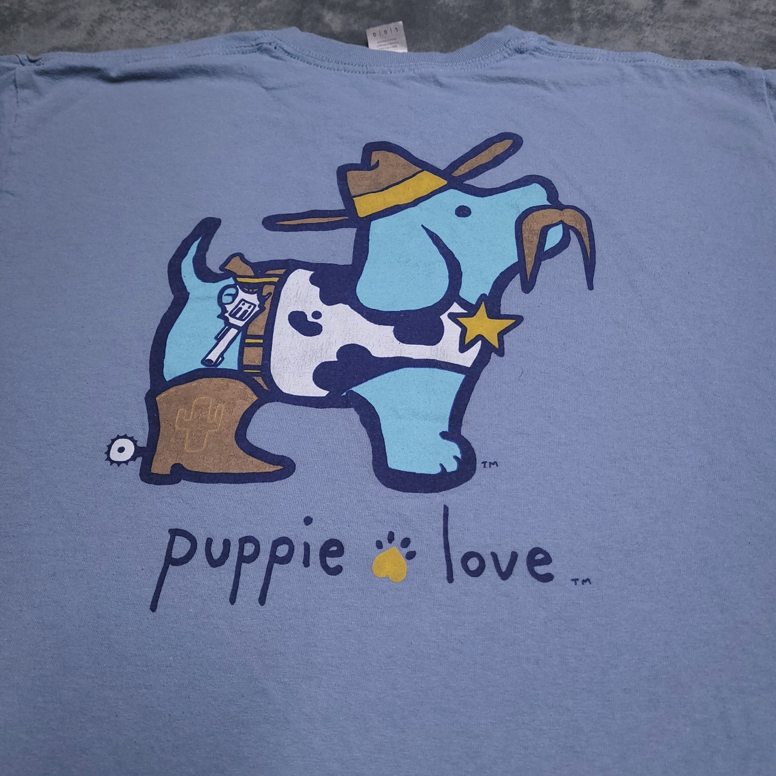 Stray Rescue Cowboy Western Large Shirt Dog Puppy Adoption Puppie Love