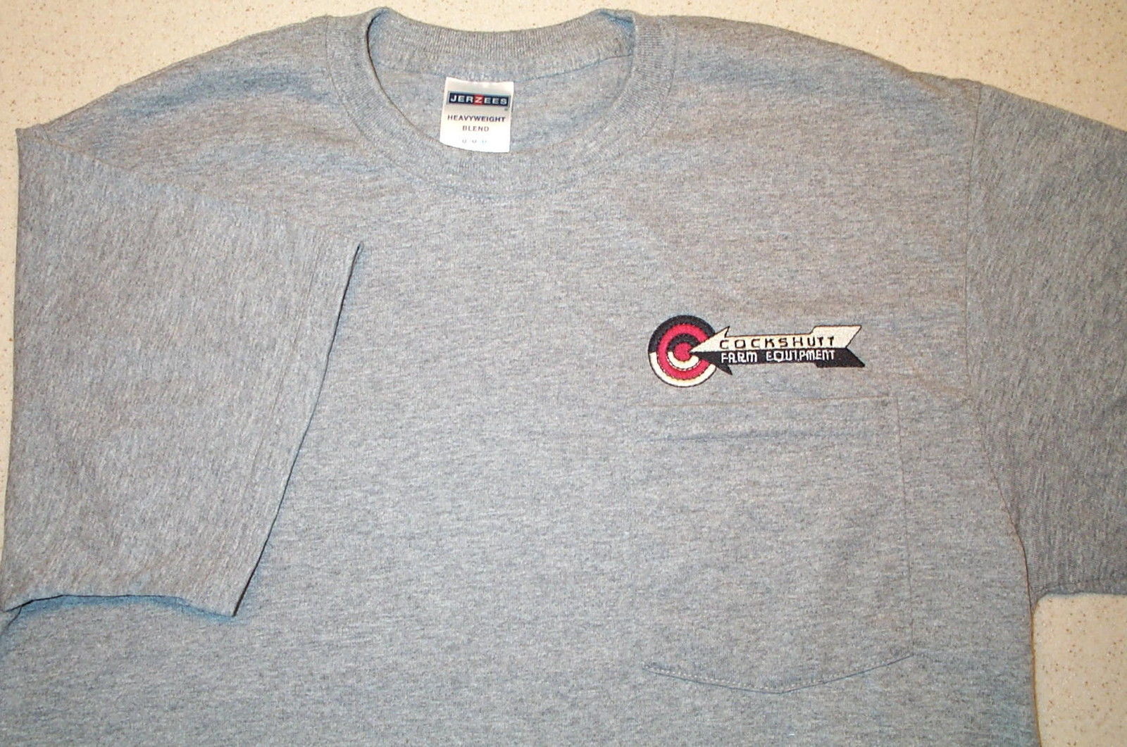 Cockshutt Logo Embroidered Mens S/S T-shirt w/Pocket (4 colors) gallery