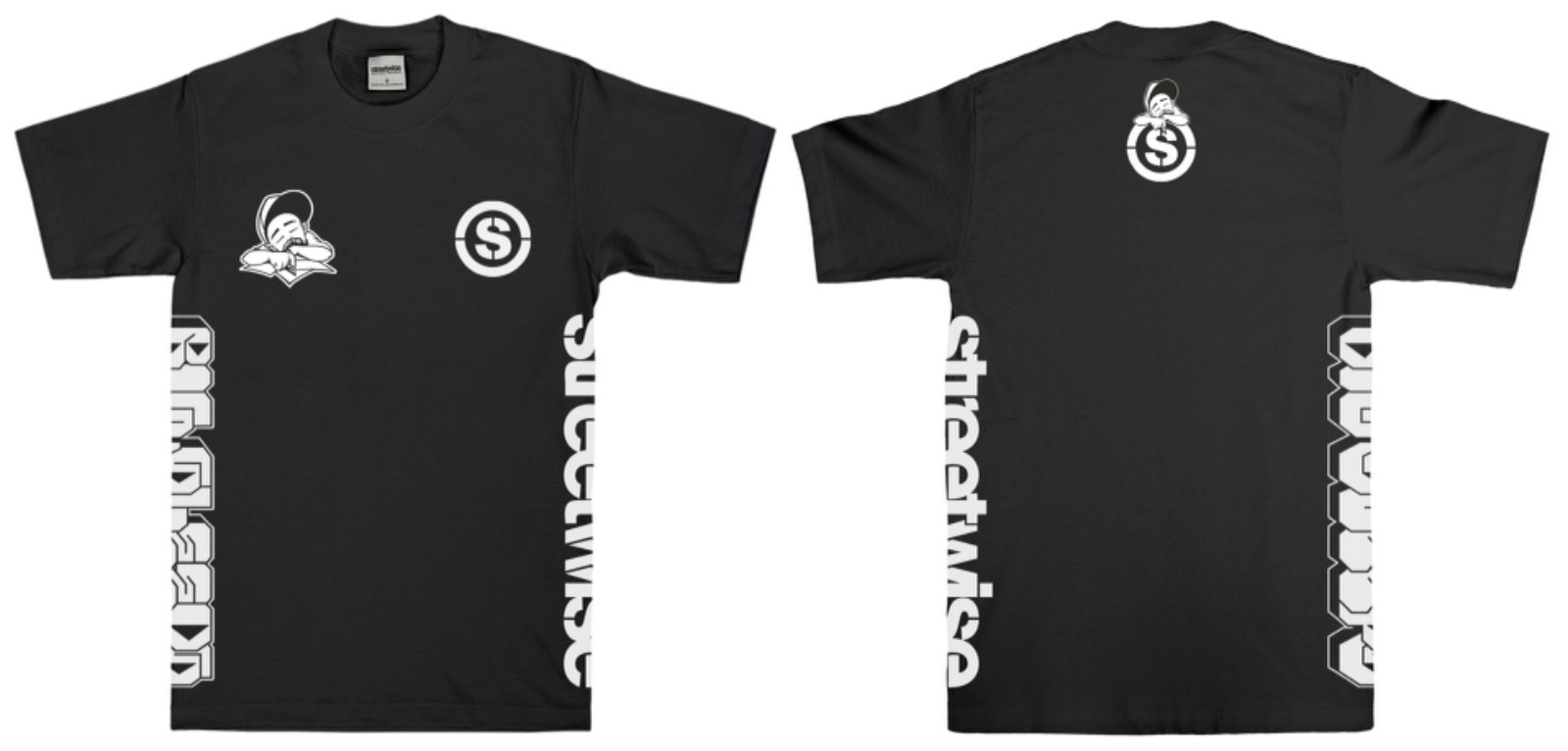 Streetwise Big Streets Graphic T-Shirt Black M-L-XL-2XL-3XL-4XL-5XL gallery