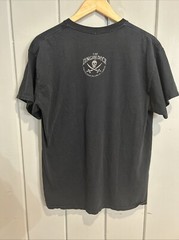 Retro Inspired Black Men’s Relaxed Fit Graphic Tee Shirt Gildan L