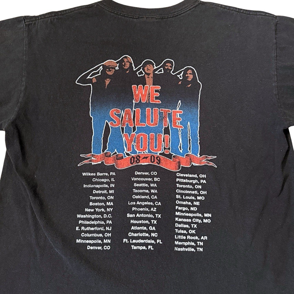 Y2K AC/DC “We Salute You” 2008-09 Tour T Shirt size Small gallery