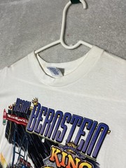Vintage 1990s Kenny Bernstein Budweiser King Of Speed Racing 301 MPH Shirt XL