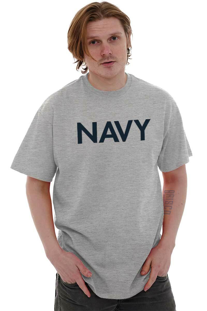 Navy PT Military USA Training Armed Forces Womens or Mens Crewneck T Shirt Tee gallery