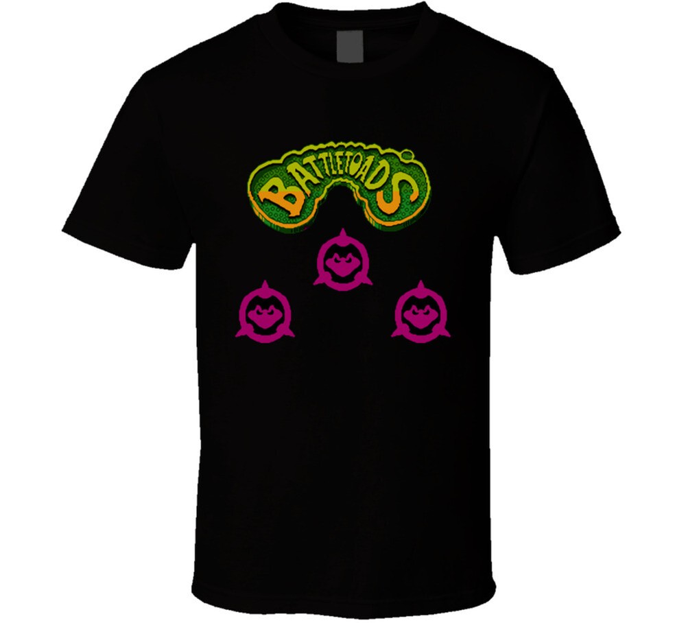 Battletoads Title Screen Video Game NES T Shirt