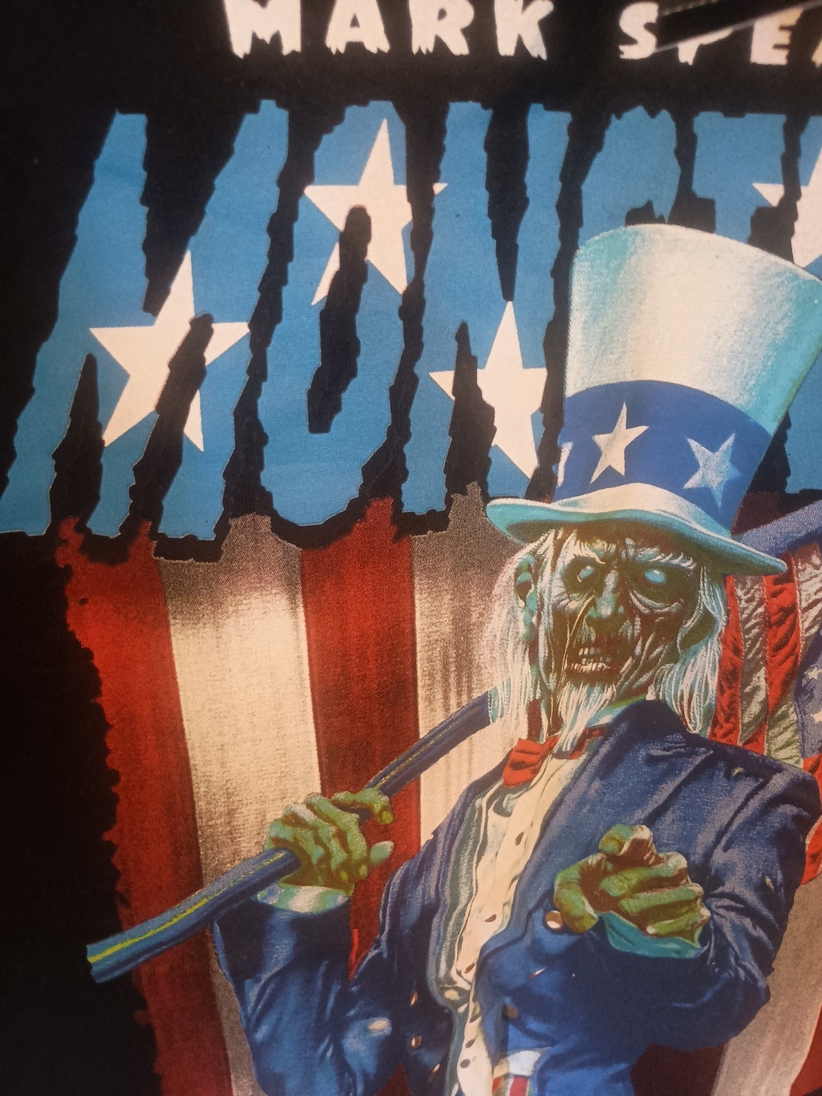 Mark Spears Monsters Spencer's Uncle Sam T-shirt Size Medium, New gallery