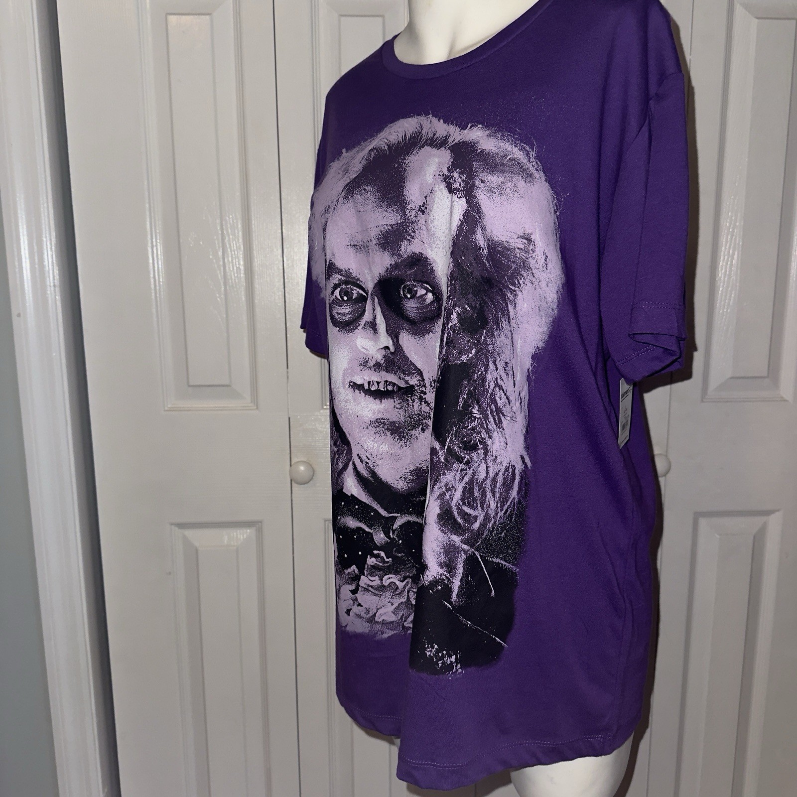 Beetlejuice Shirt Classic Movie Horror Graphic Tee Michael Keaton Halloween NWT gallery