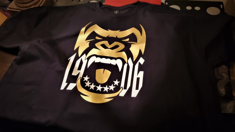 Ape 1906 Black Gold Tee Bruh Fraternity Tall Tees Avail HBCU Sphinx Man Bro