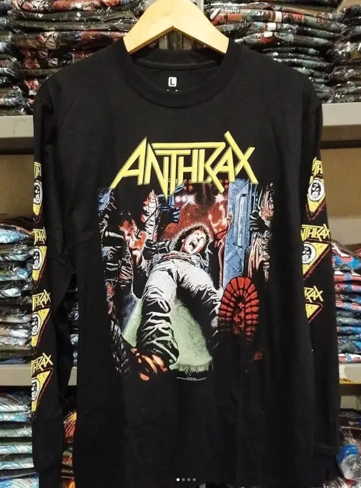 ANTHRAX - SPREADING THE DISEASE long sleeve tee unisex Gift for Fans All Size gallery