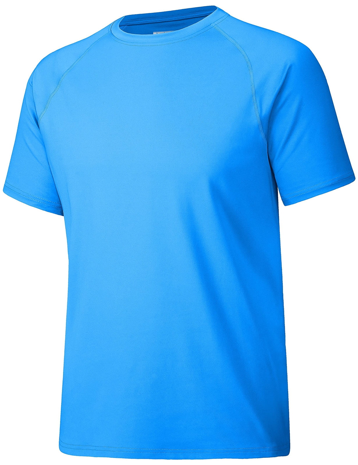 UPF50+ Men's Short Sleeve T-Shirts Quick Drying Sport Hiking Skin Protection Tee gallery