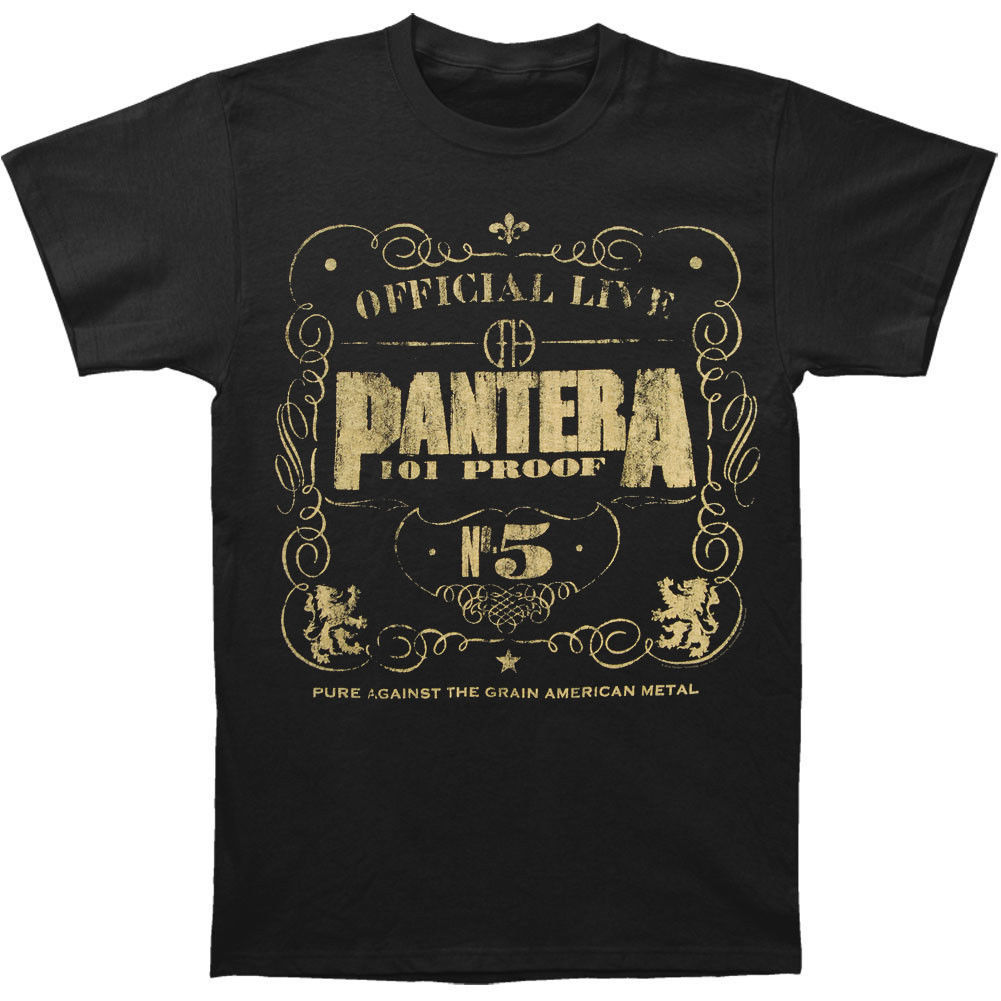 Pantera 101 Proof Small Black T-Shirt
