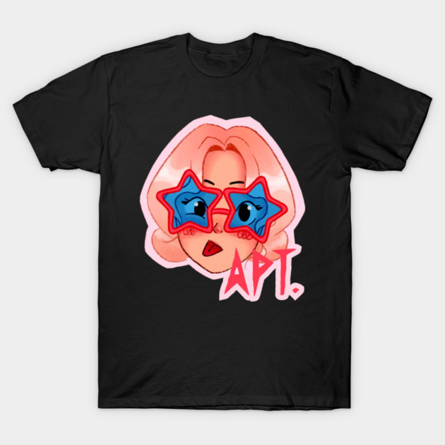 Rosé Bruno Mars APT T-Shirt Apt Rose Graphic Tee Kpop Pop Music Merch Shirt gallery